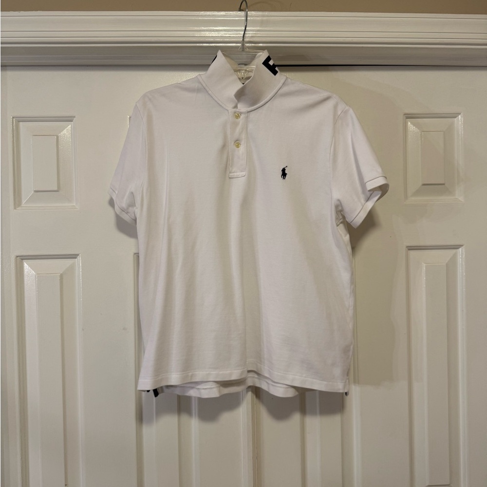 Ralph Lauren Classic Fit White Polo Shirt